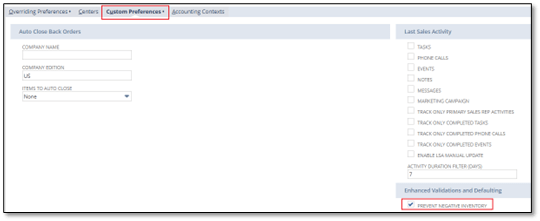 4 - NetSuite negative inventory NetSuite negative inventory