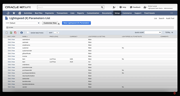 lightspeed retail for netsuite