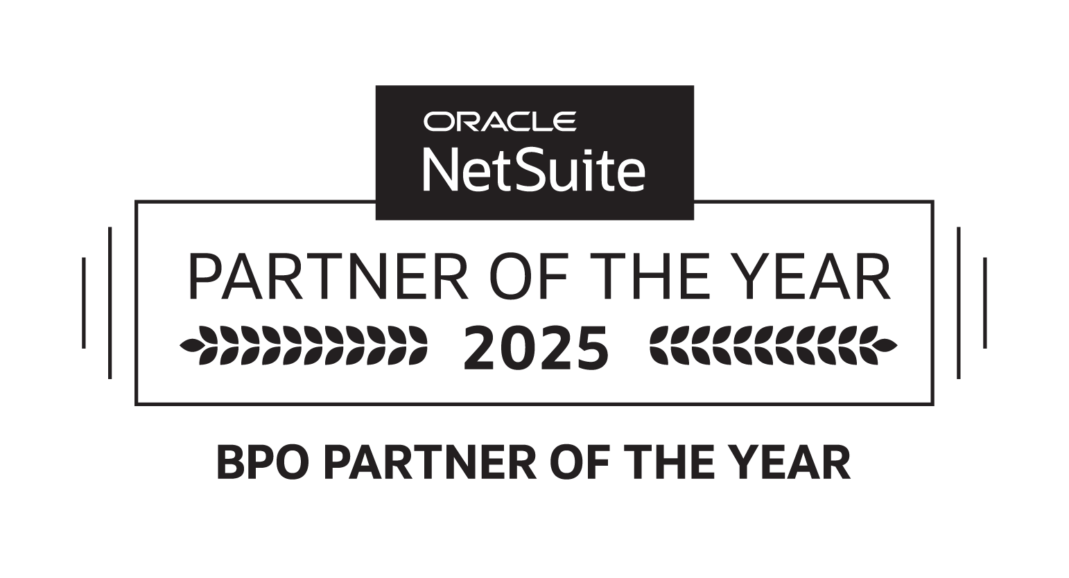 netsuite bpo partner of the year award suiteworld 2025 logo