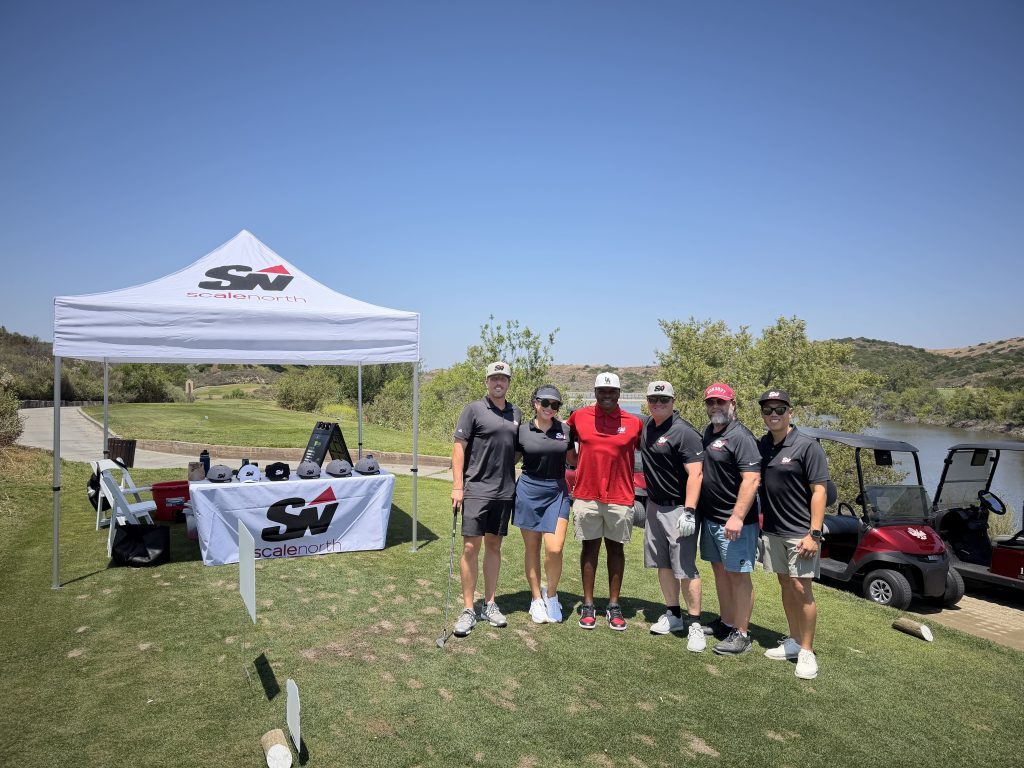 Team ScaleNorth at the 2026 Action Sports Canopies Golf Tournament
